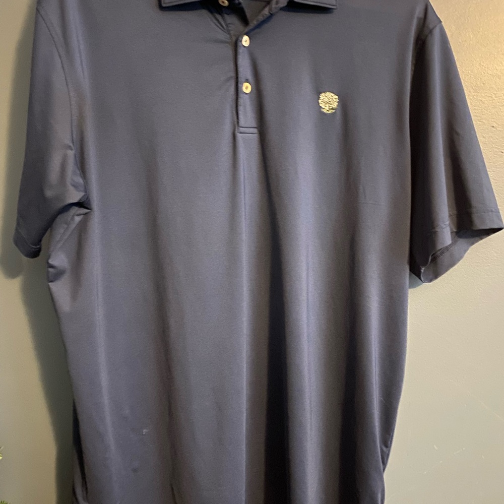 Peter Millar Dark Blue Polo Shirt